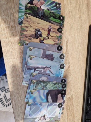Naruto kayou english cards - naruto,