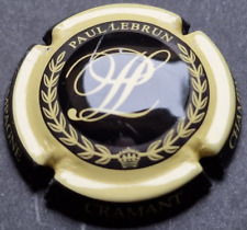 Lot lettre L - LEBRUN PAUL / 1 CAPSULE PLAQUES DE MUSELETS CHAMPAGNE