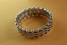 Bague Celtique Biker Tressée