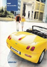 Catalogue Brochure Fiat Barchetta 02/2001 Belgique en français