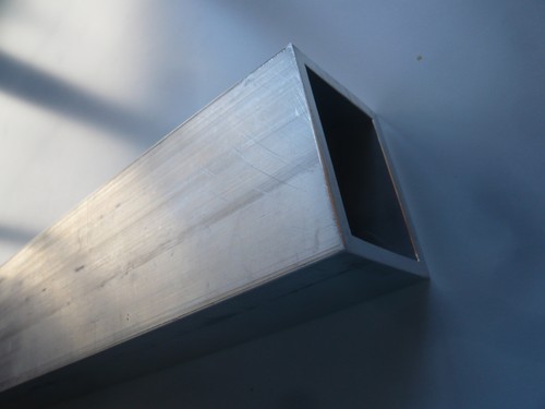 Tube rectangle aluminium