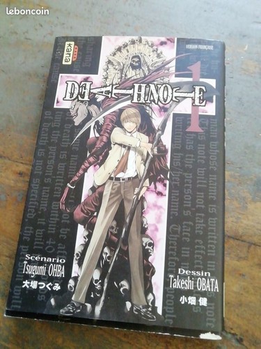 Manga death note tome - manga,