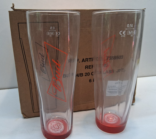 Bud bière vintage verres - vintage, 6