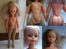 BELLA CATHY BLONDE YEUX BLEUS AVEC MECHE COLLANT BEIGE