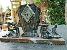 ancienne pendule art-déco