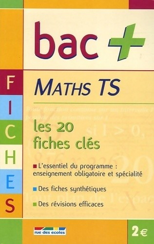 Maths terminale - s,