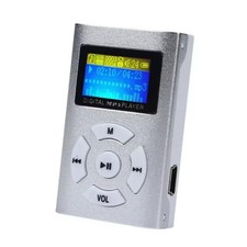 Mini lecteur MP3 USB Argent