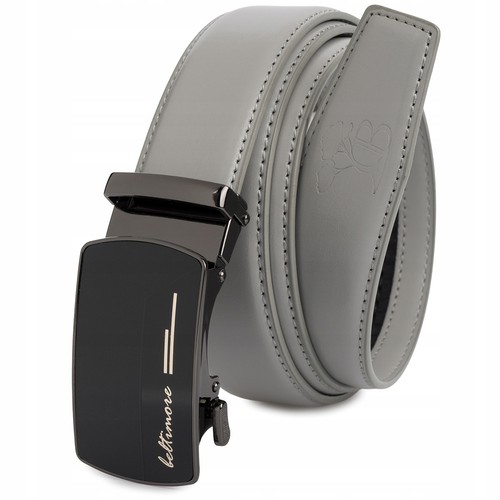 Ceinture homme cuir gris