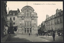 CPA Fougères, La Place du