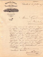 CHAROLLES - LETTRE ALFRED