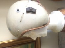 SERRE-TETE SOUS CASQUE ET CASQUE PILOTE AVIATEUR 1952 type 313 GUENEAU-GENO