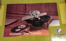 Fontaine zen bambou