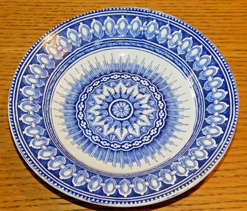 Ancien assiette soupe longwy - ancien,