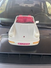Vintage White Barbie Porsche
