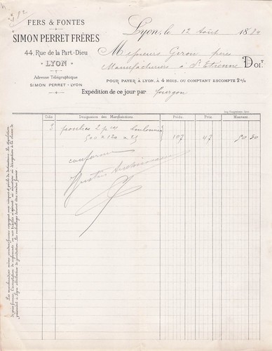 Lyon fondeur simon perret - 69,