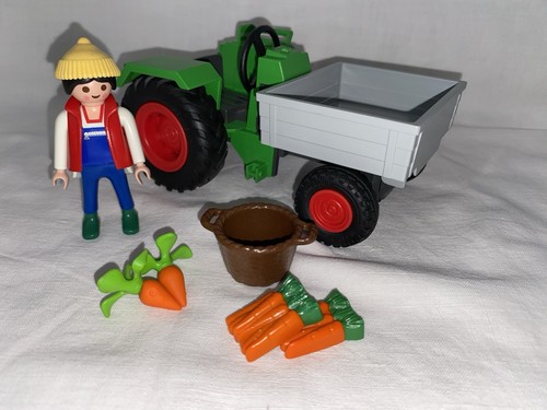 Playmobil tracteur remorque - tracteur,