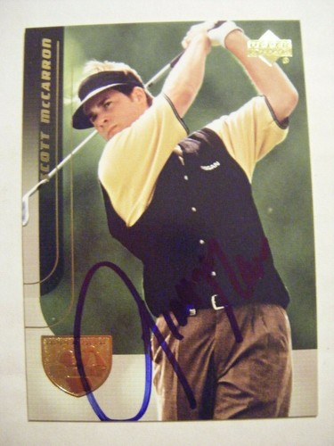 Scott mccarron signed - signed, 2004