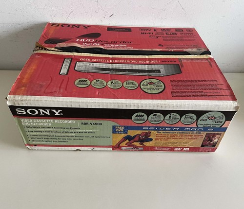 Sony rdr 500 vhs - ny, rdr-vx-500