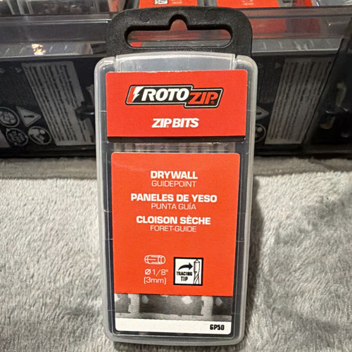Rotozip zipbits gp50 drywall - zipbits,