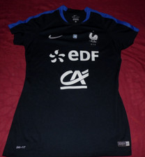 Maillot De Football Entrainement Equipe France Porté N°38 Saison 2017/2018 T S