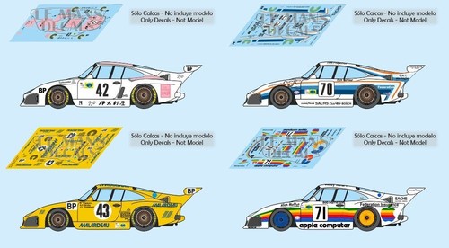 Décal porsche 935 mans - k3,