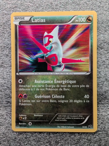 Carte pokémon latias 20 - pokémon, 9/20