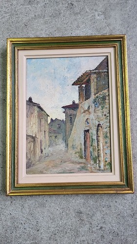 Tableau peinture signe henri - peinture,