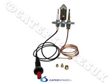 Polidoro Gaz Nat Veilleuse Lumière Pour Cuiseur / Four Électrode & Thermocouple