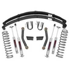 Kit de rehausse +3" amort.nitro gaz Jeep Cherokee XJ RCK630XN2