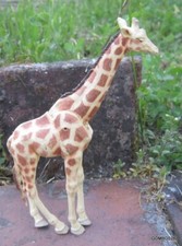 BRITAINS : ANIMAUX SAUVAGES ZOO CIRQUE  / GIRAFE COU  ARTICULEE NO STARLUX