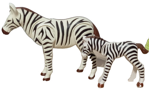 Figurines playmobil zèbre - figurines,