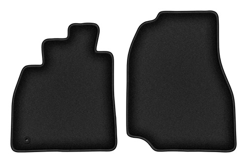 Tapis avant velours noirs