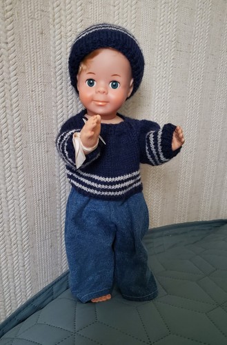 Poupée poupon jean - poupée,