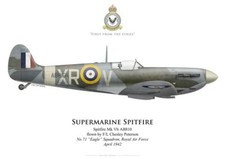 Print Spitfire Mk V, F/L