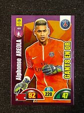 CARD PANINI FOOT 2018/2019 GANTS EN OR ALPHONSE AREOLA PARIS SG # 405 MINT