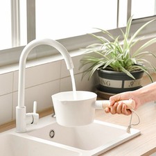  Louche Blanche Water Accessoire Salle De Bain À Eau Cuisine Outil