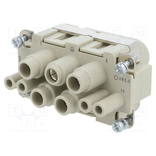Harting 09380082701 connecteur - 09380082701,