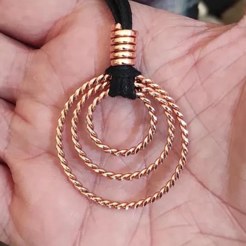 Médaillon pendentif cercle - 1,