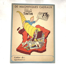 PROTEGE CAHIER TINTIN VINTAGE