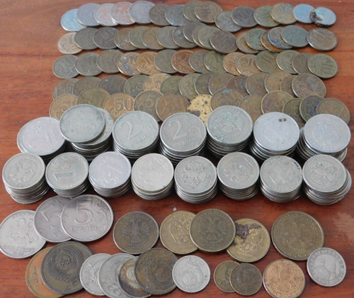 Lot roubles pièces monnaie - roubles,