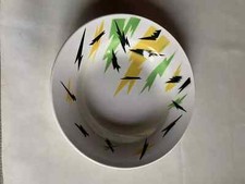 OBJET ANCIEN VAISSELLE 1 ASSIETTE ROMANCE DIGOIN SARREGUEMINES FRANCE 35 VINTAGE