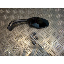 retroviseur droit alu rectangulaire gris fusil universel adaptable moto scooter 