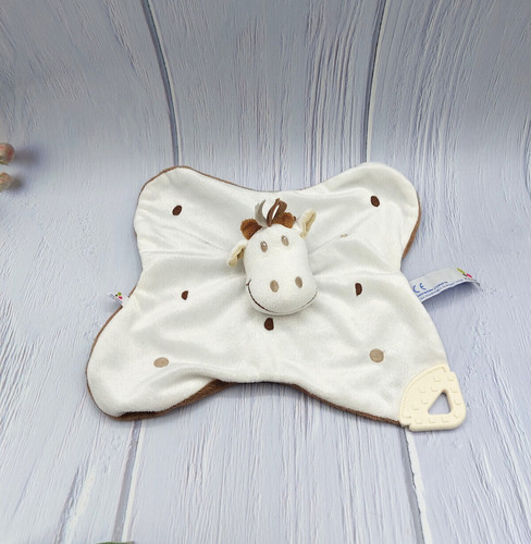 Doudou plat vache - , cheval