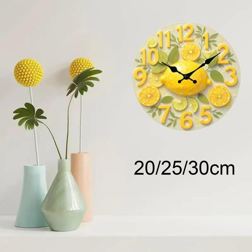 Horloge murale bois design - en,