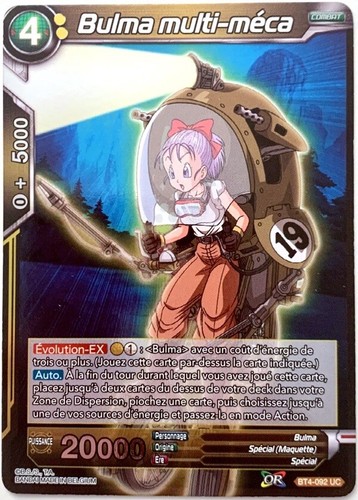Bt4 092 bulma - bulma, multi-méca