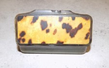 ANCIENNE BLAGUE A TABAC EN OS DE BOVIN