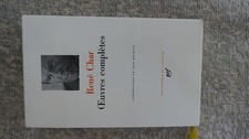 René Char : Oeuvres