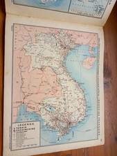 Ancien Atlas des Départements Français et des Colonies-1931- imprimerie Oberthur