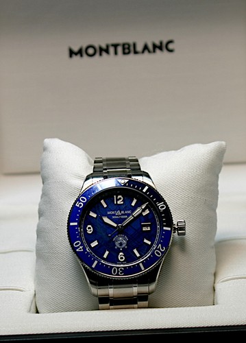 Montblanc 1858 iced sea - 1858,