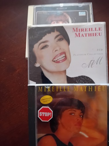 Lot mireille mathieu - 3, cd